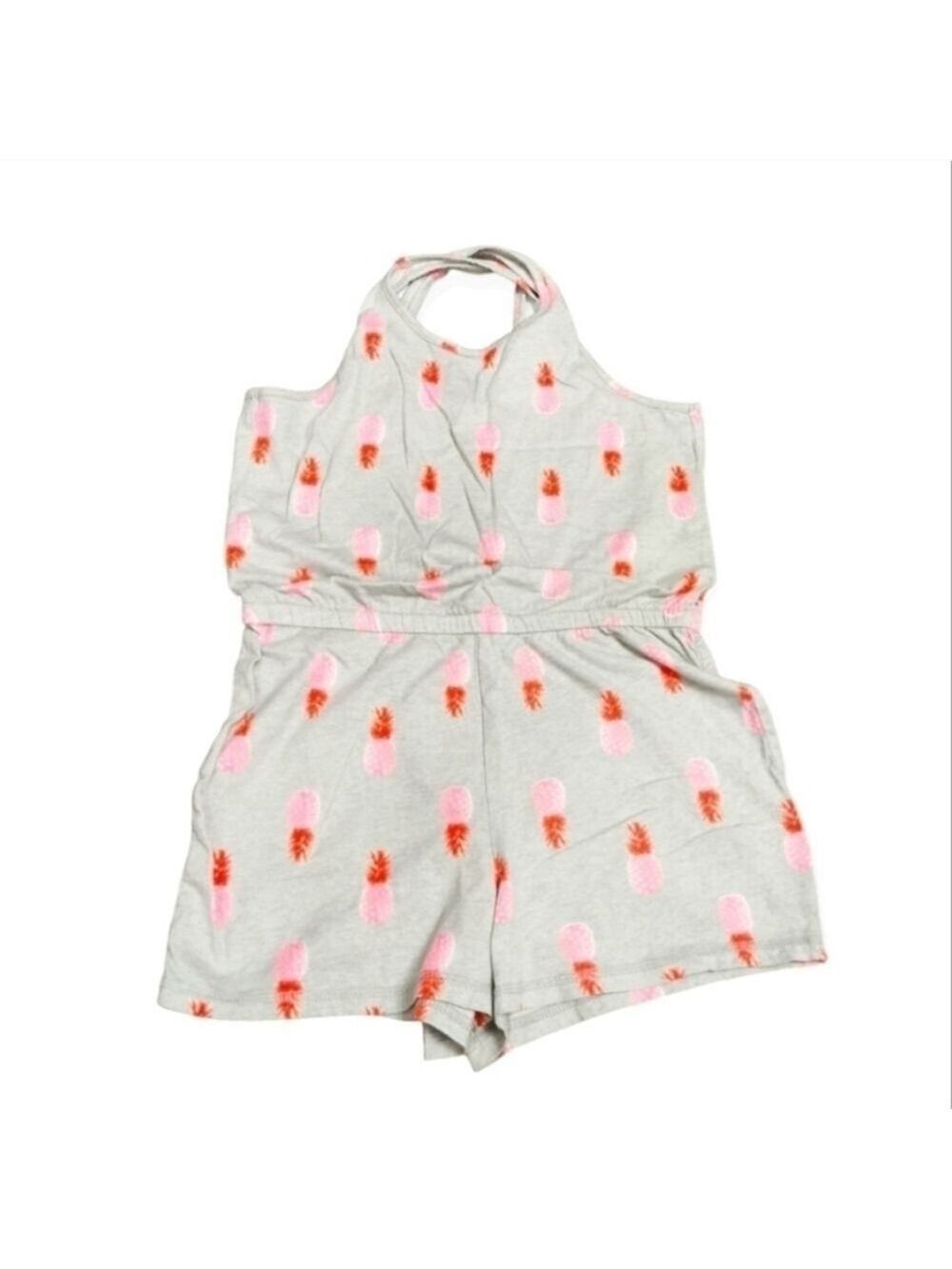 3/ $15 Kids Pink Pineapple Prints Short Romper